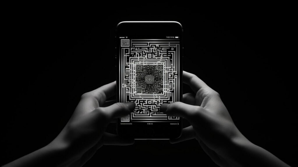 1696083033 869 نمایشگرهای آیفون برای کنترل هزینه‌های تولید، یک کد QR مخفی