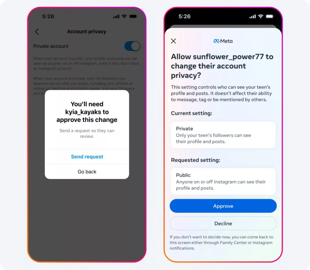 1706200335 316 اینستاگرام اکنون از ارسال مطلب کاربران غریبه برای کودکان جلوگیری.webp