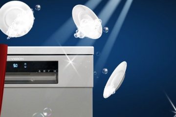 ماشین ظرفشویی ایکس ویژن با قابلیت باز شدن خودکار درب