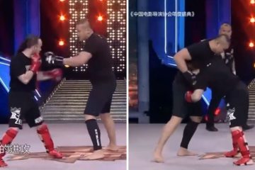 مسابقه کونگ فو کار ایتالیایی و مبارز سنگین وزن MMA را ببینید + ویدیو