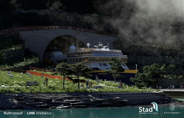 اولین تونل جهان برای عبور کشتی‌ها که قرار است در دل کوه‌های نروژ ساخته شود