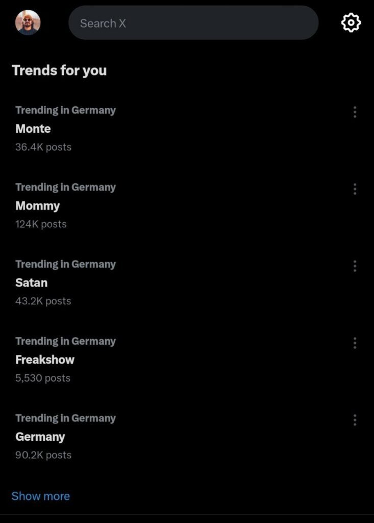 1716128937 560 چطور ترند ایکس را ببینیم؟ دوپلر