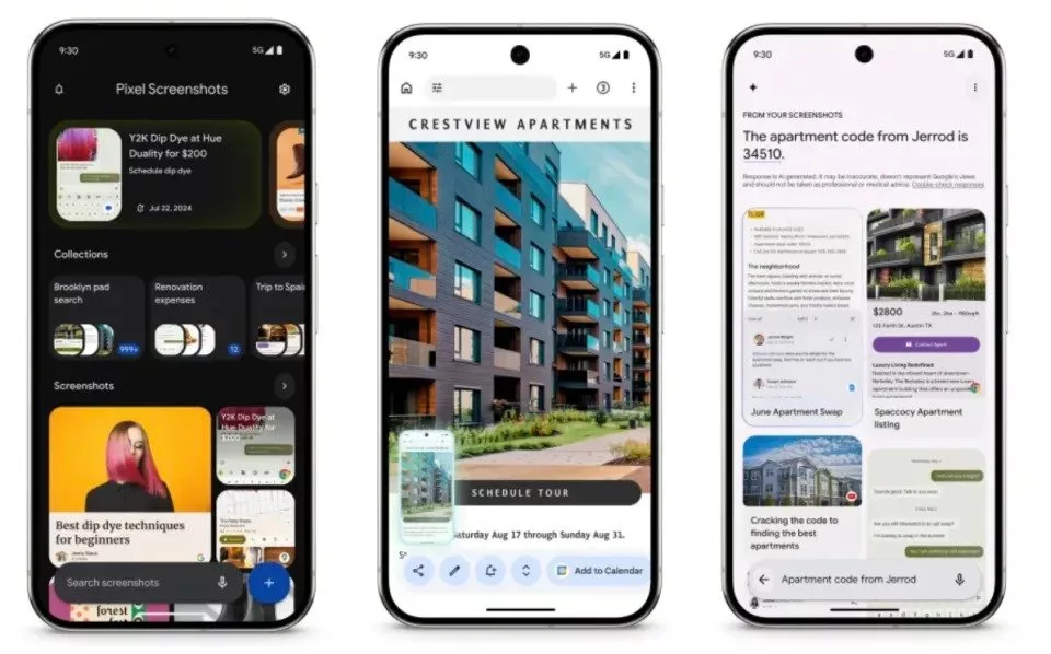 همه قابلیت‌های هوش مصنوعی گوگل در سری پیکسل 9 دوپلر.webp