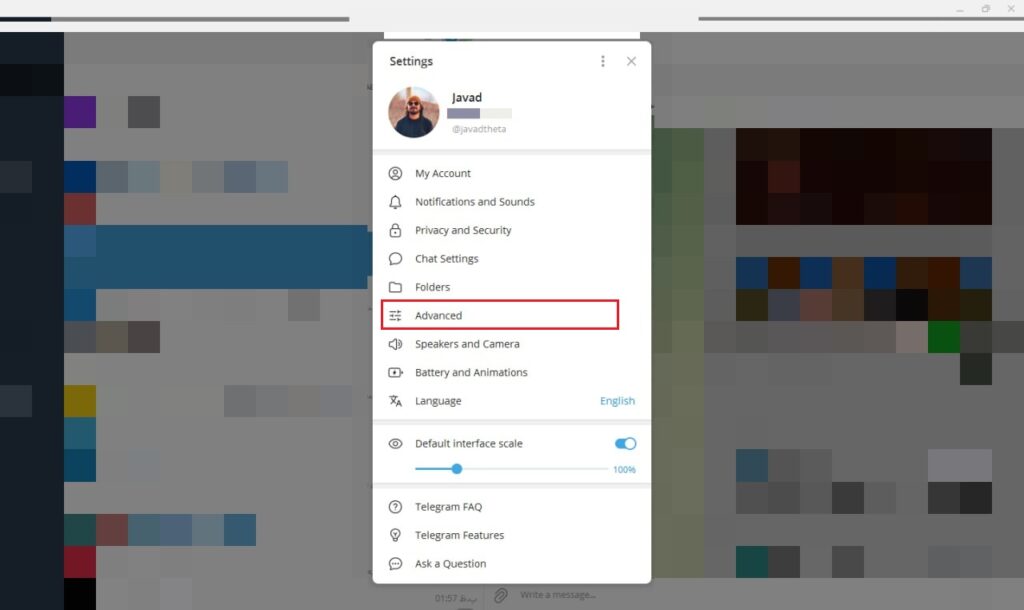 1726594314 672 آموزش بروزرسانی تلگرام نحوه آپدیت تلگرام از داخل برنامه