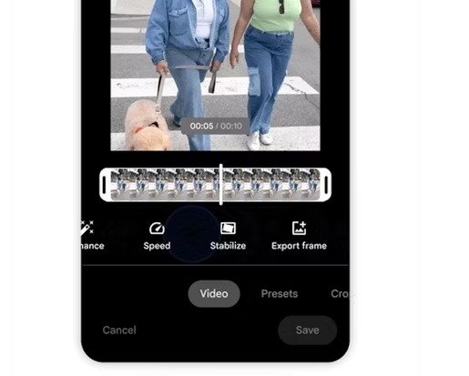 اپ گوگل Photos به ویرایشگر ویدیو مبتنی بر هوش مصنوعی تجهیزمیشود_دوپلر 4 قابلیتهای جدید برنامه عکسهای گوگل (Google Photos)