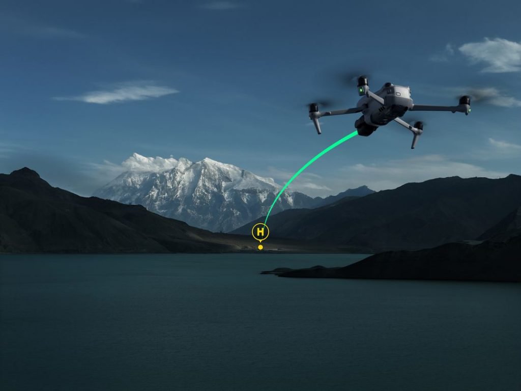 سیستم هوشمند بازگشت به مبدا پهپاد DJI Air 3S