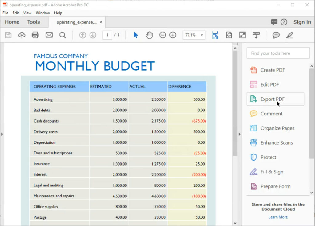 1731523064 614 آموزش 2 روش ساده تبدیل PDF به اکسل با هر