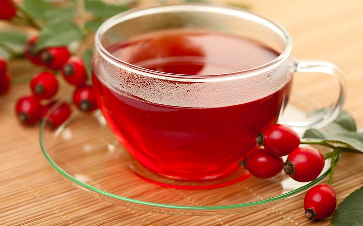 دمنوش های بهاری - دمنوش میوهٔ نسترن