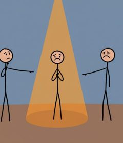 اثر اسپات لایت چیست و چرا دیگران آنقدر که فکر می‌کنید به شما توجه نمی‌کنند؟